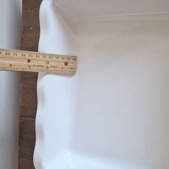 Red and White Ceramic Baking Dish - Picture 10 of 10